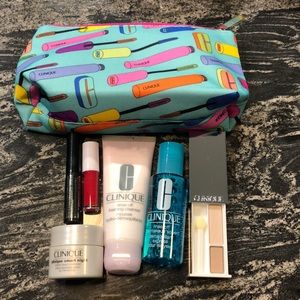 Clinique 7 pieces makeup gift